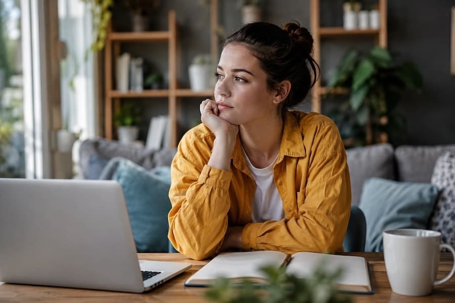 Personne échangeant avec attention pour illustrer un entretien clinique structuré